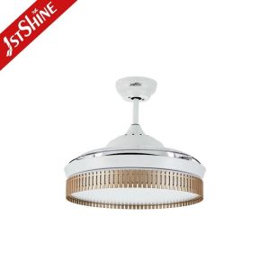 Noiseless OEM Decorative Lighting Ceiling Fan with Dimmable Function and 3