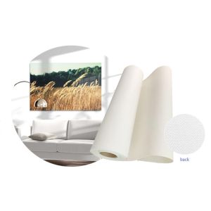China Inkjet Printing Matte Coated Cotton Canvas Roll Pigment Dye Fine Art on sale
