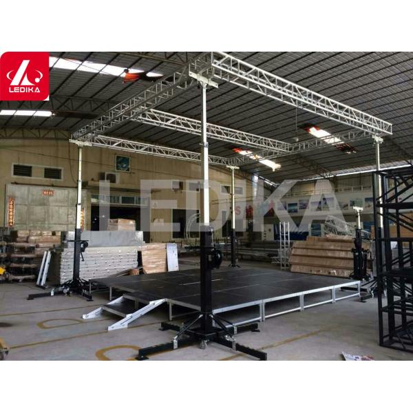Fireproof Steel Truss Tower System Easy To Transport And Set Up / Truss Crank