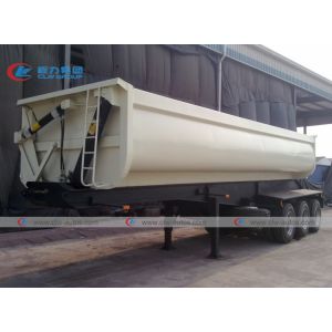3 Axle 24CBM 40T U Shape Side Lifting Tipper Semi Trailer