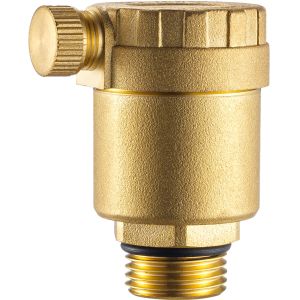 Cheap 3505 3506 Automatic Air-Vent Brass Valves Horizontally Exhausting DN15 DN20 with Optional Check Function for maintenance for sale