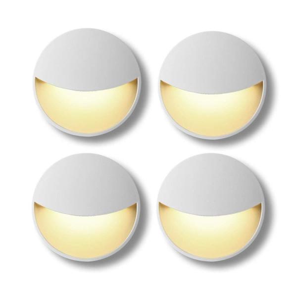 Plug-in LED Night Light Lamp Room with Auto Dusk to Dawn Sensor Electric 1-year