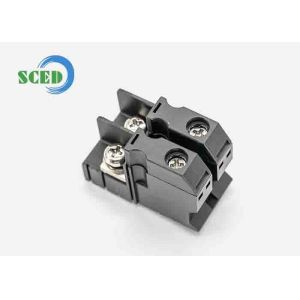 30A Rated Current Feed Through Terminal Block with Screw Connection Type and