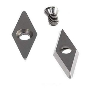 Diamond Shape Tungsten Carbide Woodworking Tools Radius Tip Carbide Insert