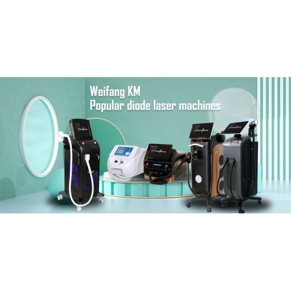 Medical grade Portable Diode Laser 3 Wavelength Laser Hair Removal Machine Clinic