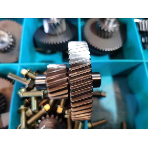 Low Carbon Alloy Steel Transmission Gears Precision Medical Duplex Helical