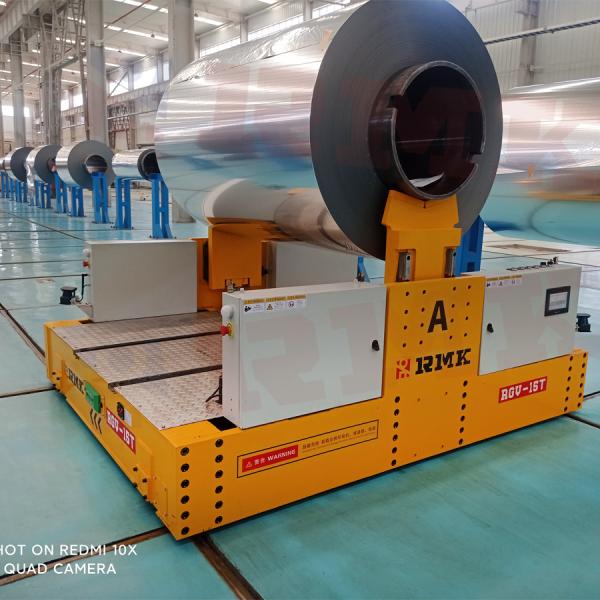 Coil Automated Longitudinal And Transverse Rail Transfer Trolley