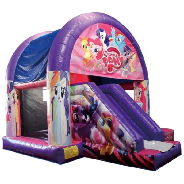 Kids' Patrol Carton Hot Inflatable Bouncer Castle Slide Combo for Playful