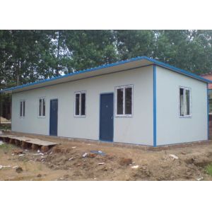 Flat Roof Temporary Modular Homes