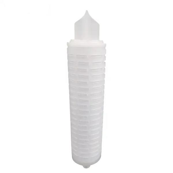 High Flow Rate PES Pleated Filter Cartridge 0.1 0.22 0.45 Micron for Liquid