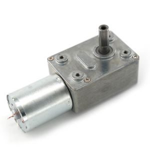 Cheap Low Speed Turbo Worm Geared Motor 12V 24V High Torque Worm Gearbox for sale