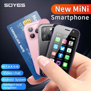 Mini 4G Smart Phone with 2+16GB Android 9.0 Supports Google App 2000mAh Battery