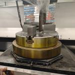 Single Column Vertical Lathe With C-Axis For Drilling Milling Cnc Lathe Machine