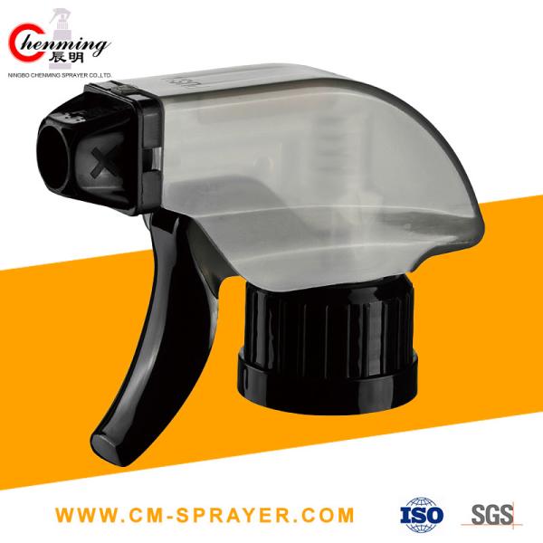 Quality Pp 28mm Trigger Spray Head Black 28/410 11" 7.12" Dip Tube With Spray Stream Off Nozzle wholesale