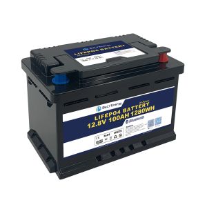 12V 100Ah LiFePO4 Battery with UL1642 UN38.3 Certification and H6 DIN Case