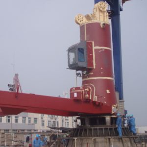 Cheap CE Passed Steel 40t 26m Marine Deck Davit Crane for sale