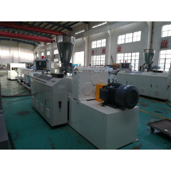 20-50MM PVC Pipe Production Line Plastic Pipe Extrusion Line Double Strands