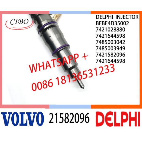 Fuel Diesel Injector 21582096 BEBE4D35002 7421028880 7421644598 7485003042 21644598 E3.18 for REN-AULTT 11LTR EURO3 HI