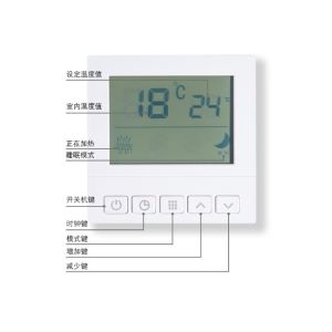Touch Smart Floor Heating Thermostat 10A Room Heating Thermostat High End