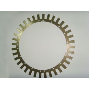 Custom Stator Lamination Segment – High Precision Silicon Steel with Low Loss,