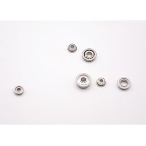 Low Noise Miniature Flanged Ball Bearing F607 High Precision ISO9001 Standard