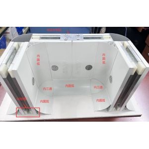 Custom ISO6/ISO7 Dust Free Clean Room For Laboratory Device Research Lab Wall