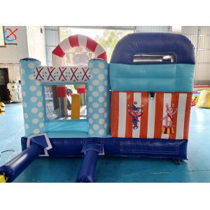 Factory Inflatable Colorful Candy Inflatable House And Slide Jumping Castle