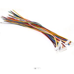 2.0mm 2x7 Pin Custom UL1672 Multi Terminal Cable Flat Electrical Wiring Harness