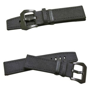 Wrist Watch Canvas Strap 22mm , SHX Multi Color Watch Band