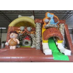 Safari park inflatable combo Stone Age inflatable combo primitive inflatable