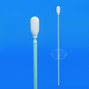 Polyester Toc Swab Cleaning Validation Sterile Cleaning Swabs Green Rod