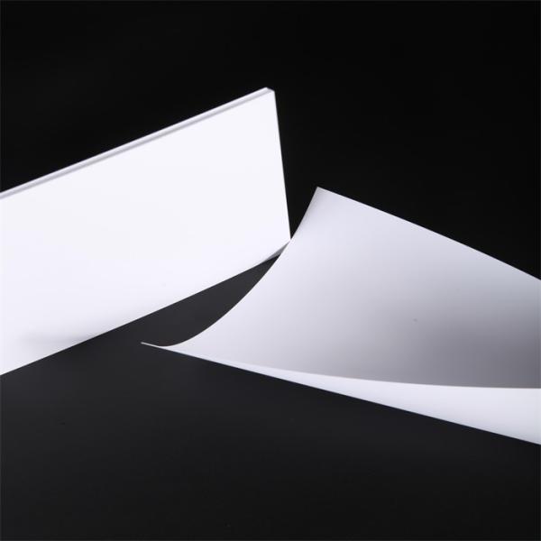 Quality White Matte PVC Core Sheet 0.1-0.8mm Printable Plastic Card Sheet wholesale