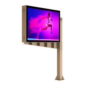 High brightness 8000nits IP65 p6 led digital double sided display screen