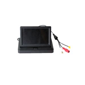 Universal HD 5 Inch Color Car TFT LCD Monitor Foldable Rearview StandAlone