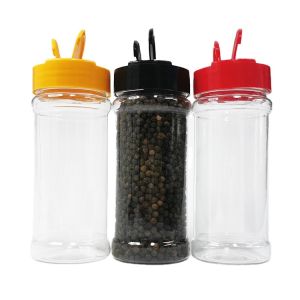 PP Flip Top 34g 135mm 230ml 8Oz Glass Spice Containers