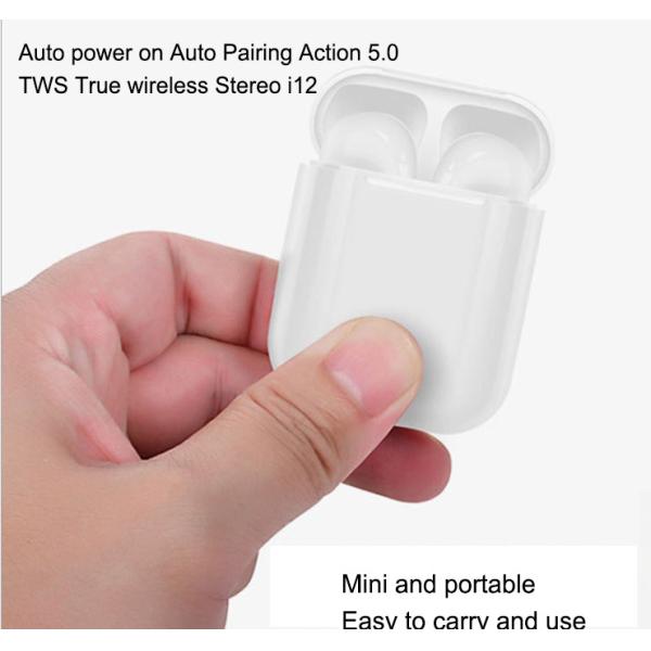 AirPods Running Wireless Headphones Earphones I12 Bluetooth Tws Earbuds With Mic