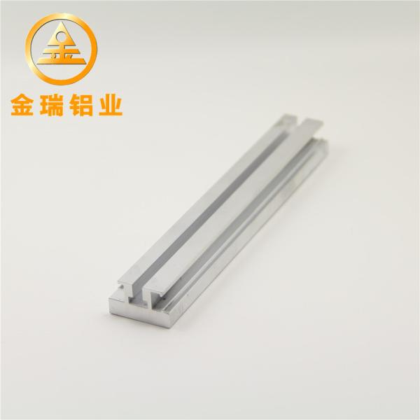 Quality Lightweight Led Aluminum Extrusion Rail Brushed Pre Finish Deep Processing wholesale