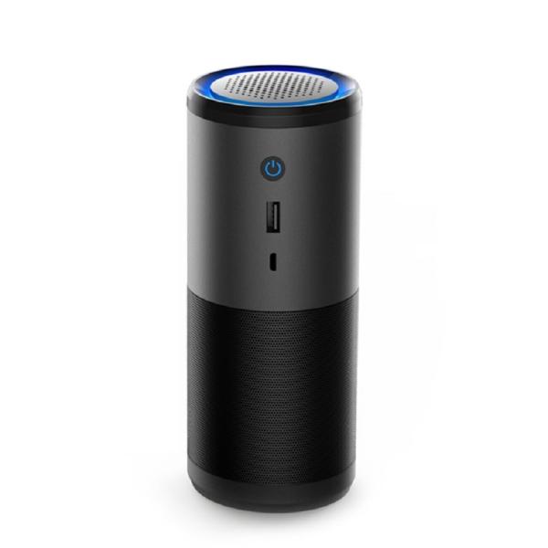 Homefish 4 In 1 Activated Charcoal Negative Ion HEPA Air Purifier Micro USB