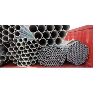 Cheap ERW hot galvanized black pipes for furnitures for sale