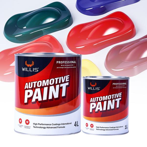 High Concentration Two Component Solid Car Touch Up Paint For Professional Car