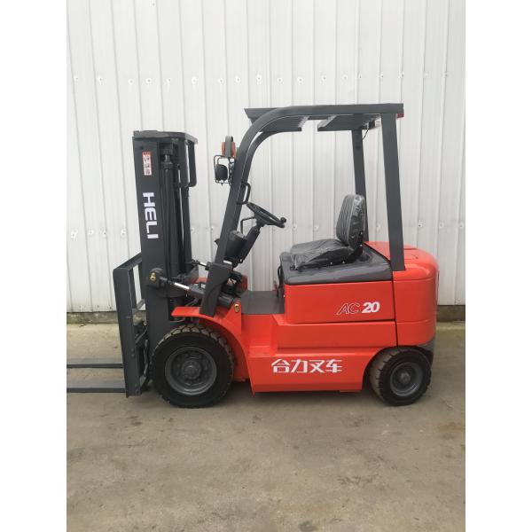 Used Heli 2 Ton Electric Hydraulic Forklift CPD20 With Lithium Battery
