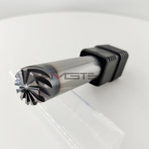 D20mm Customized Carbide Tool 12 Flute Corner Radius End Mill For Mold And Die