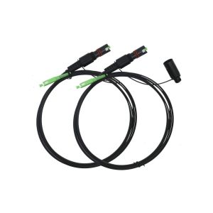 Armored Tube IP67 SC APC SM Fiber Patch Cord For FTTA FTTH BBU RRU Cable