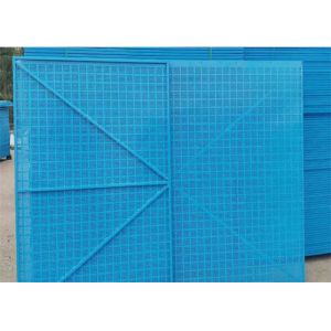 Protective High Rise Safety Screens Lightweight Self Climbing Scaffold System