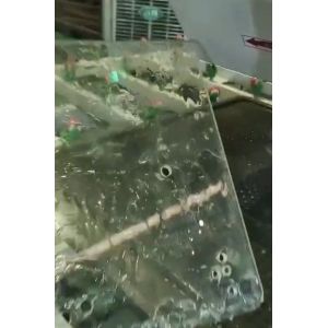 PLC Control System Flat Glass Drilling Machine for Easy Operation and 1.95/2