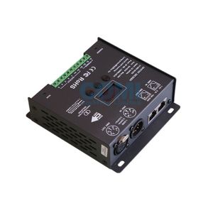 Cheap 5A * 5 Channels RGBWY LED Controller Constant Voltage Output DMX Decoder for sale