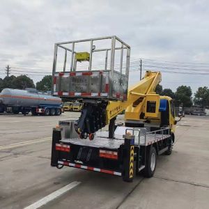 Dongfeng 30 Meter Single Row Truck Mounted Aerial Work Platform High Lift