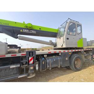 2021 Zoomlion Used Truck Crane ZTC160E with 8.5m Jib Length and Weichai Engine