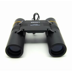 Light Weight Compact Folding Binoculars 10x25 Long Range High Definition For
