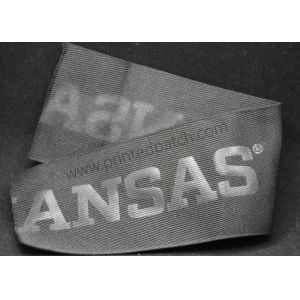 High Frequency Embossed Jacquard Elastic Band Wide Customized Logo